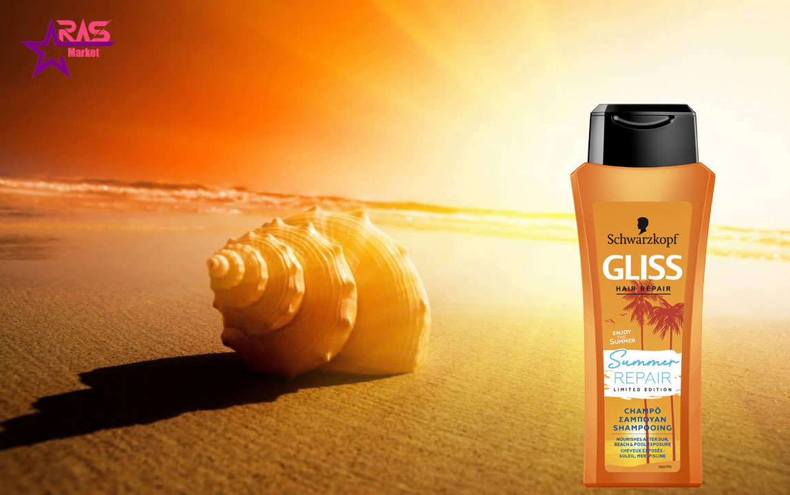 شامپو گلیس مدل Sun Protect محافظت کننده مو 525 میلی لیتر ، خرید اینترنتی محصولات شوینده و بهداشتی ، شامپو مو