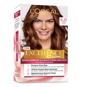 کیت رنگ مو لورآل سری Excellence شماره 6.41