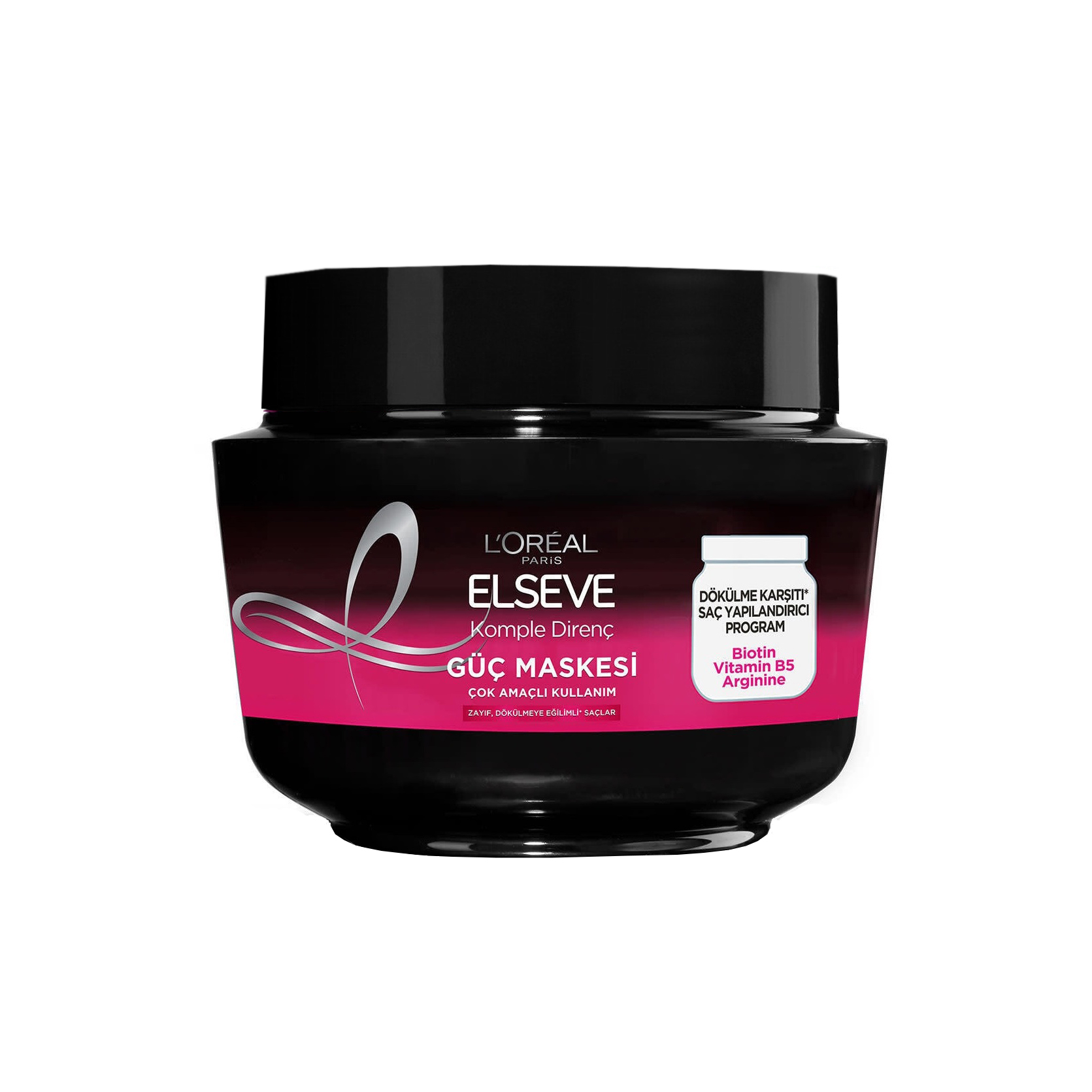 ماسک مو لورآل سری ELSEVE مدل Komple Direnç ضد ریزش مو مخصوص موهای ضعیف 300 میلی لیتر