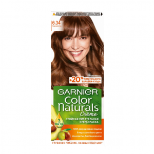 کیت رنگ مو گارنیر سری Color Naturals شماره 6.34