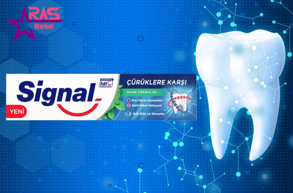خمیر دندان سیگنال ضد پوسیدگی با رایحه نعنا 100 میلی لیتر ، خرید اینترنتی محصولات شوینده و بهداشتی
