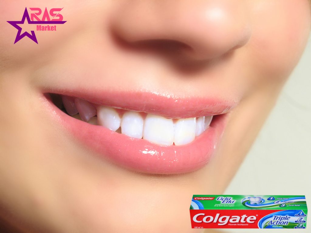 خمیر دندان کلگیت مدل Üçlü Etki حجم 100 میلی لیتر ، خرید اینترنتی محصولات شوینده و بهداشتی