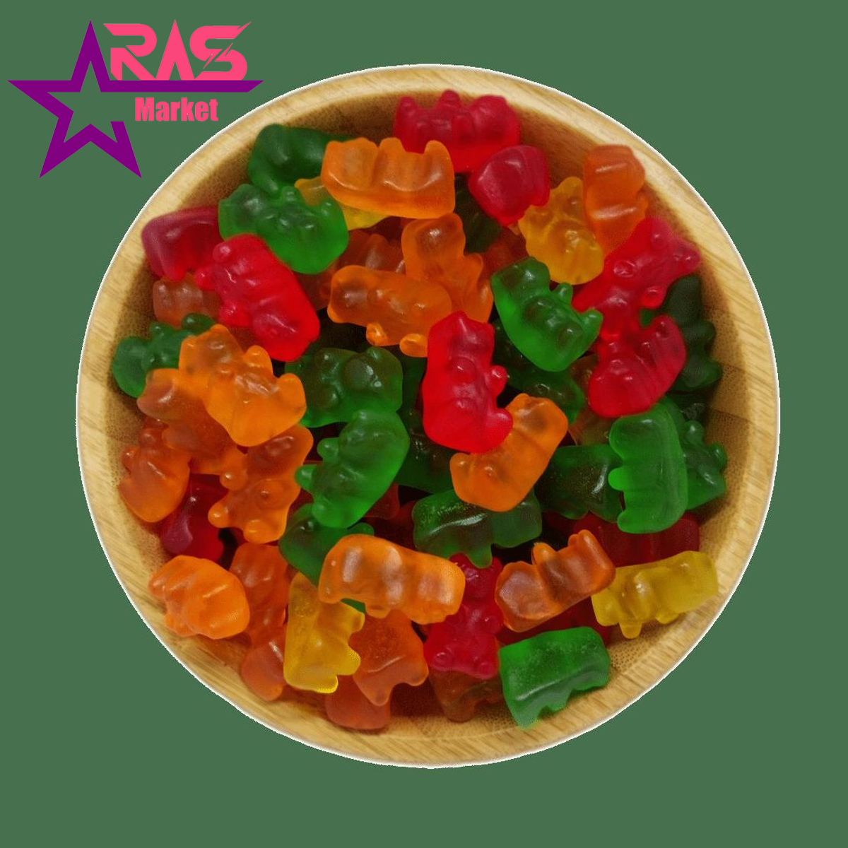 پاستیل ببتو مدل خرسی یک کیلوگرم ، خرید اینترنتی پاستیل ببتو ، ارس مارکت