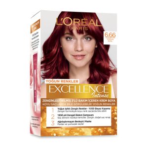 کیت رنگ مو لورآل سری Excellence Intense شماره 6.66