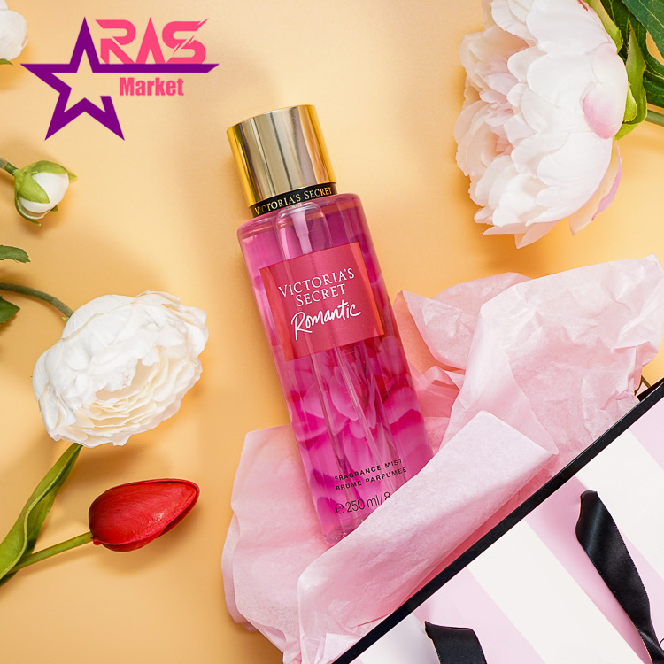 بادی اسپلش ویکتوریا سکرت مدل Romantic زنانه 250 میلی لیتر ، فروشگاه اینترنتی ارس مارکت ، بادی اسپلش رمانتیک ویکتوریا سکرت