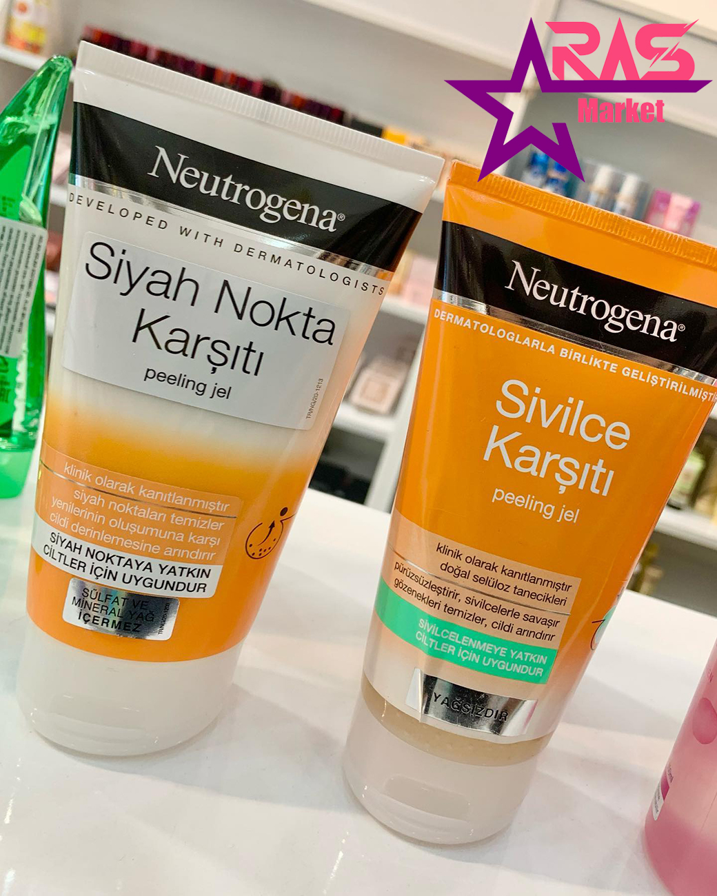 ژل اسکراب نوتروژینا مدل Siyah Nokta Karşıtı ضد جوش سرسیاه 150 میلی لیتر ، ژل اسکراب ضد جوش سرسیاه نوتروژینا