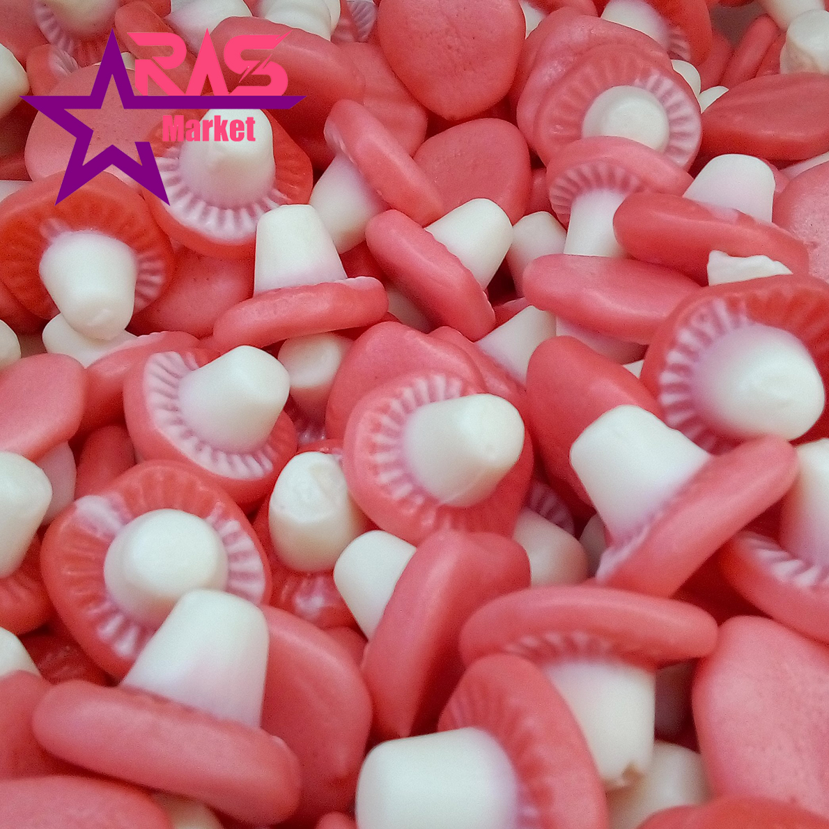 پاستیل ببتو مدل قارچ یک کیلوگرم ، خرید اینترنتی محصولات غذایی