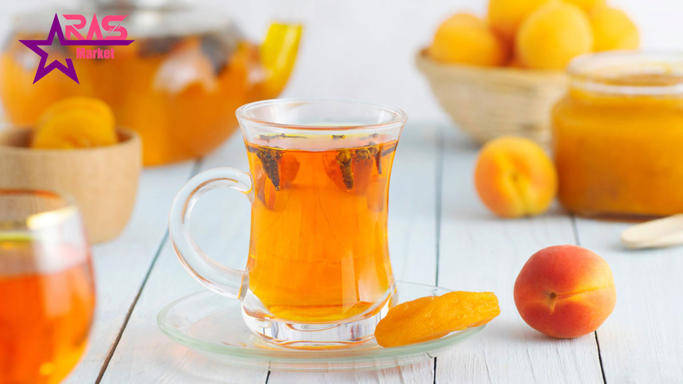 چای لاغری دوغوش حاوی عصاره زردآلو بسته 20 عددی ، خرید اینترنتی محصولات غذایی