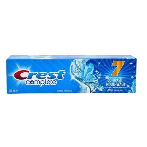 خمیر دندان کرست مدل Complete 7 Toothpaste Mouthwash حاوی عصاره نعنای تند یخی 100 میلی لیتر