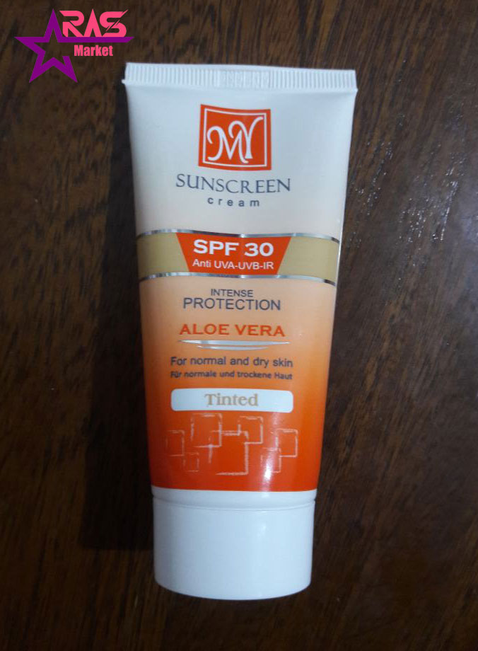 کرم ضد آفتاب مای SPF30 رنگی مناسب پوست های نرمال و خشک 50 میلی لیتر ، کرم ضد آفتاب رنگی مای