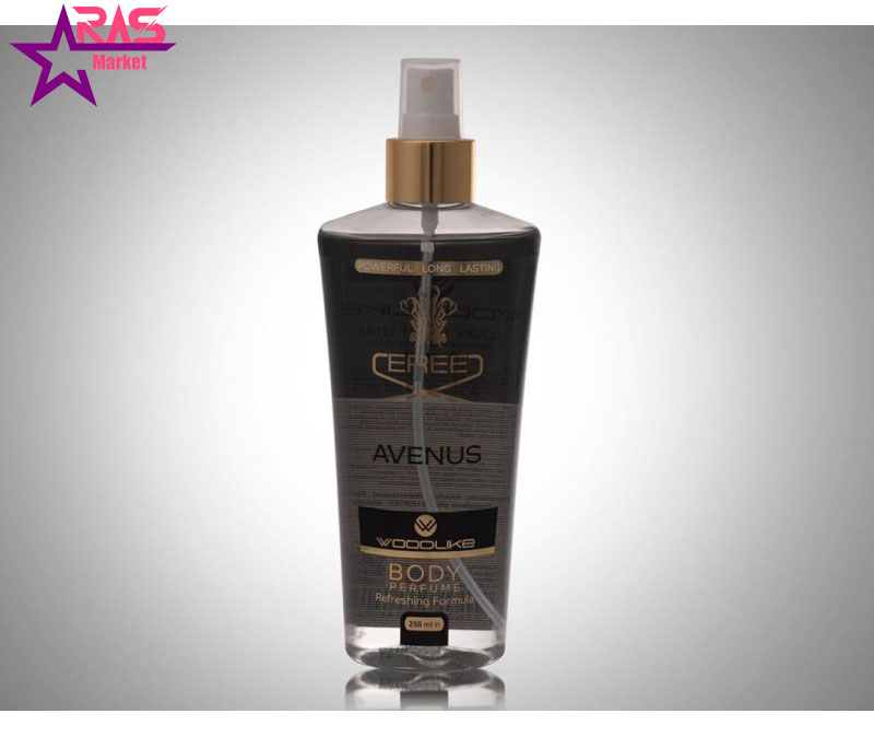 بادی اسپلش وودلایک مدل Avenus مردانه 250 میلی لیتر ، بادی اسپلش مردانه وودلایک