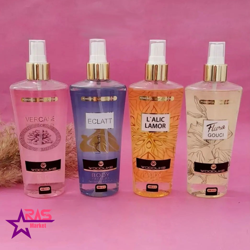 بادی اسپلش وودلایک مدل L'Alic Lamor زنانه 250 میلی لیتر ، بادی اسپلش زنانه وودلایک