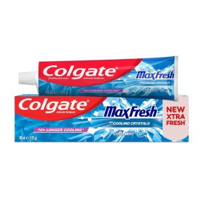 خمیر دندان کلگیت سری max fresh مدل Cool Mint سفید و خنک کننده 100 میلی لیتر