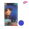 کیت رنگ مو و ابرو نیترو پلاس شماره 308 حجم 100 میلی لیتر رنگ آبی کاربنی-ارس مارکت