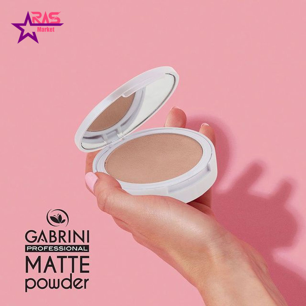 خرید اینترنتی پنکک مات گابرینی Gabrini Matte Powder شماره 01