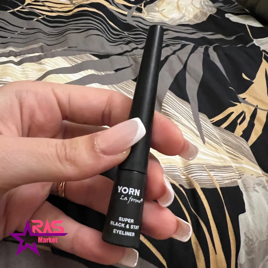 قیمت و خرید خط چشم مویی یورن اصل Yorn super black Eye liner