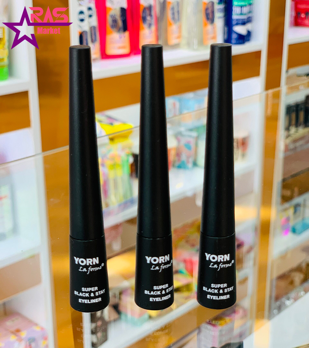 خرید خط چشم مویی یورن اصل مدل Yorn super black Eye liner