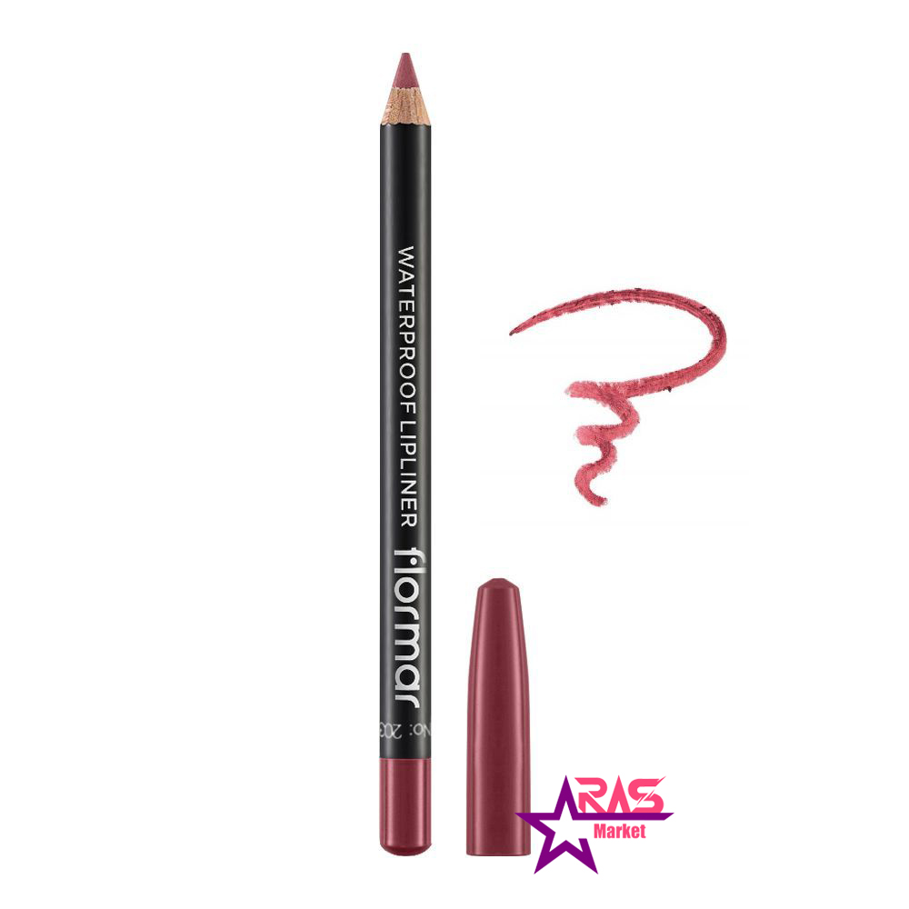 خرید و قیمت مداد لب واترپروف فلورمار شماره 203