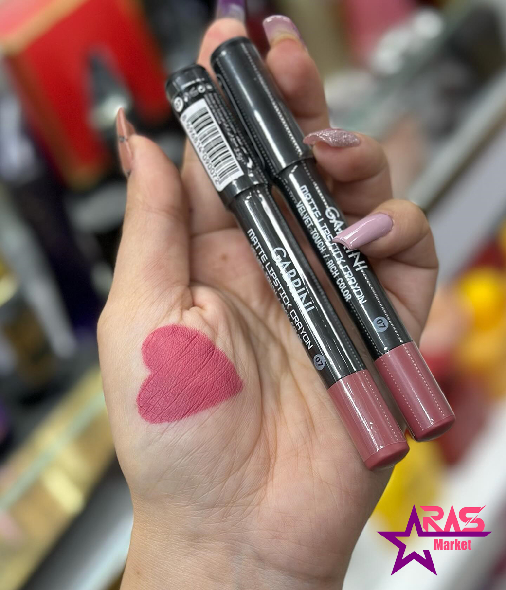 خرید رژلب مدادی شماره 07 گابرینی مدل VELVET TOUCH