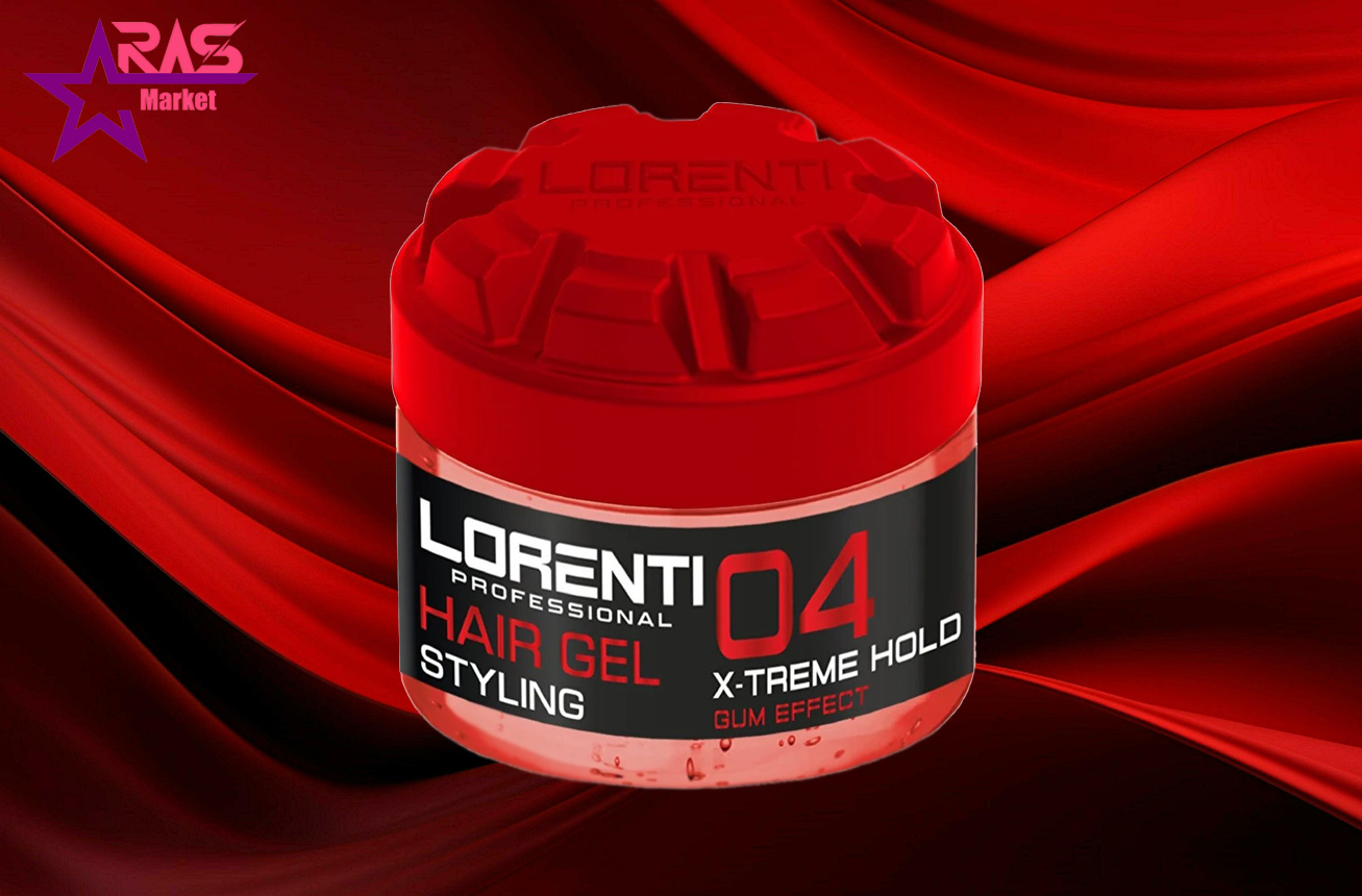 قیمت و خرید ژل مو لورنتی قرمز