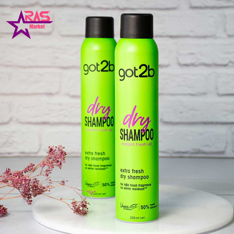 قیمت و خرید شامپو خشک Extra Fresh گات تو بی