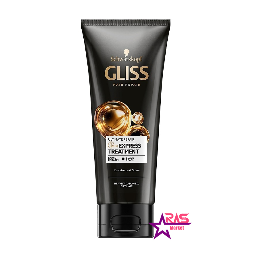 ماسک موی تیوپی گلیس GLISS ترمیم کننده مدل آلتیمیت ریپیر ULTIMATE REPAIR حجم 200 میل