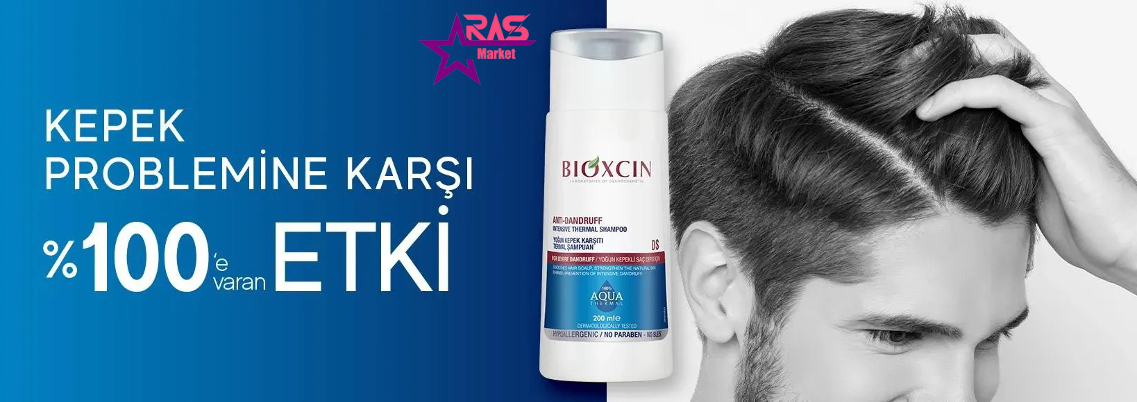 قیمت شامپو ضد شوره قوی بیوکسین مدل Aqua Thermal