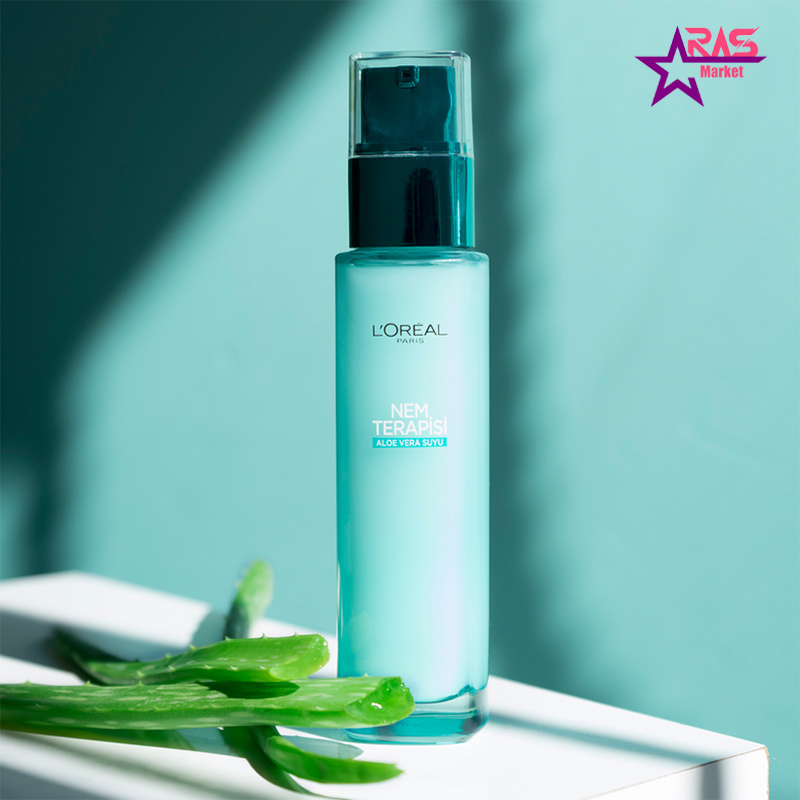 آبرسان لورال پوست نرمال تا مختلط-خرید سرم آلوئه ورا لورال