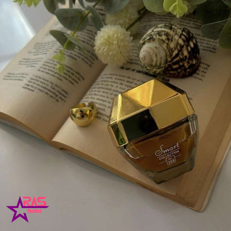 خرید اینترنتی عطر جیبی زنانه اسمارت کالکشن مدل Paco Rabanne Lady Million کد 306 حجم 25 میل