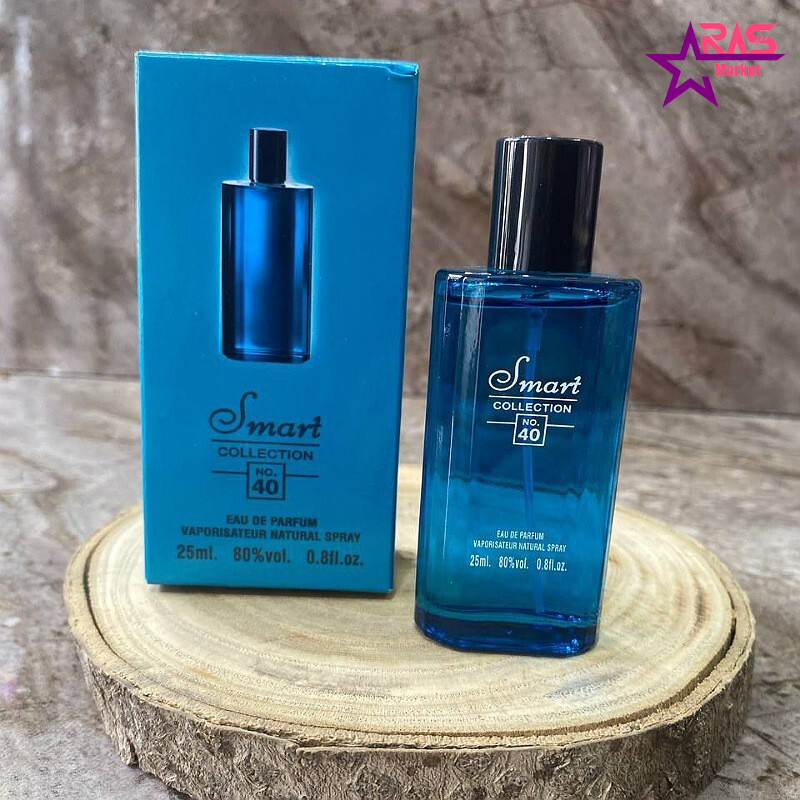 قیمت و خرید عطر جیبی مردانه اسمارت کالکشن کد 40 مدل Cool Water حجم 25 میلی لیتر