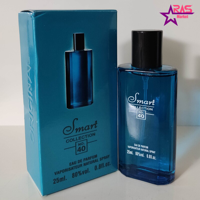قیمت عطر جیبی مردانه اسمارت کالکشن کد 40 مدل Cool Water حجم 25 میل