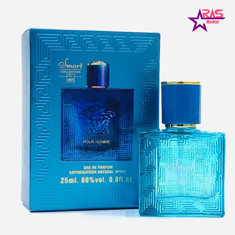 خرید عطر جیبی مردانه مدل Versace Eros کد 401 حجم 25 میل اسمارت کالکشن