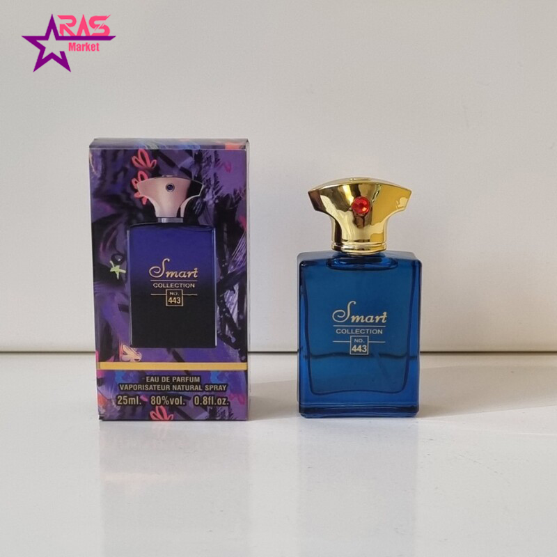 قیمت و خرید عطر جیبی مردانه اسمارت کالکشن مدل آمواج اینترلود من کد 443 حجم 25 میل