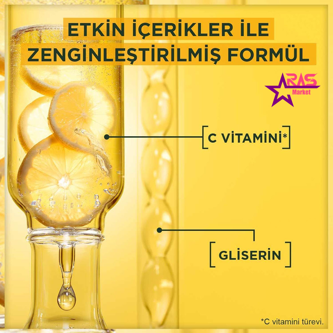 خرید و قیمت ژل شستشوی صورت ویتامین C گارنیر 250 میل