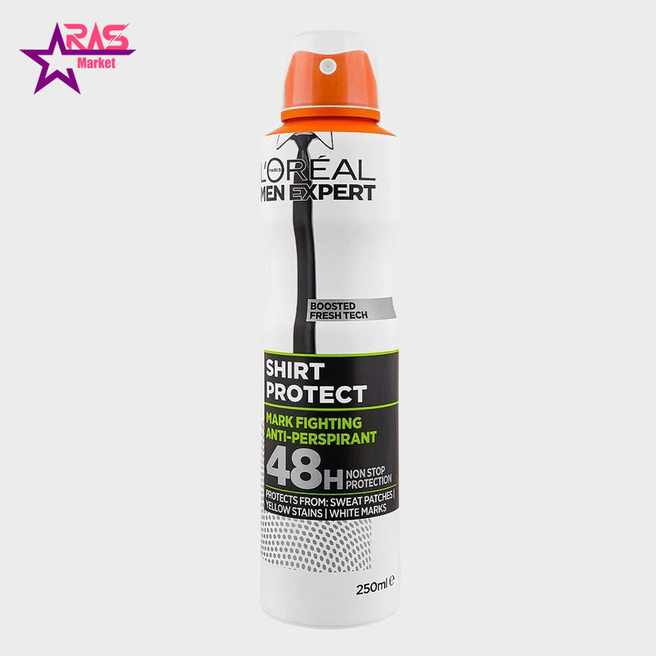 قیمت و خرید اسپری ضد تعریق مردانه لورآل سری Men Expert مدل Shirt Protect