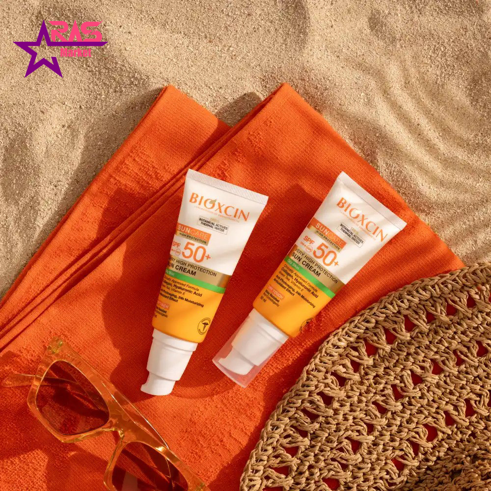 کرم ضد آفتاب بیوکسین+SPF50 مناسب پوست چرب