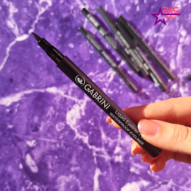 خرید اینترنتی خط چشم ماژیکی ضدآب گابرینی رنگ مشکی