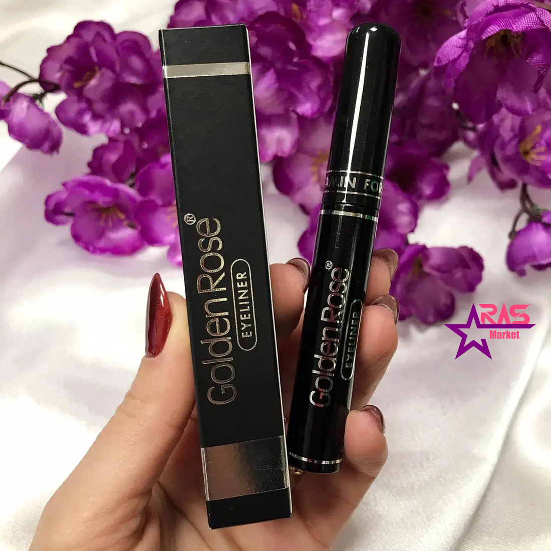 خرید اینترنتی خط چشم مویی مدل ولوم گلدن رز