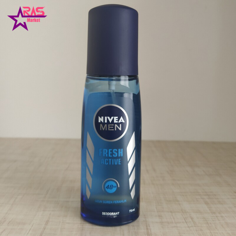 قیمت و خرید اسپری ضد تعریق مردانه نیوآ Nivea مدل Fresh Active 75 میل
