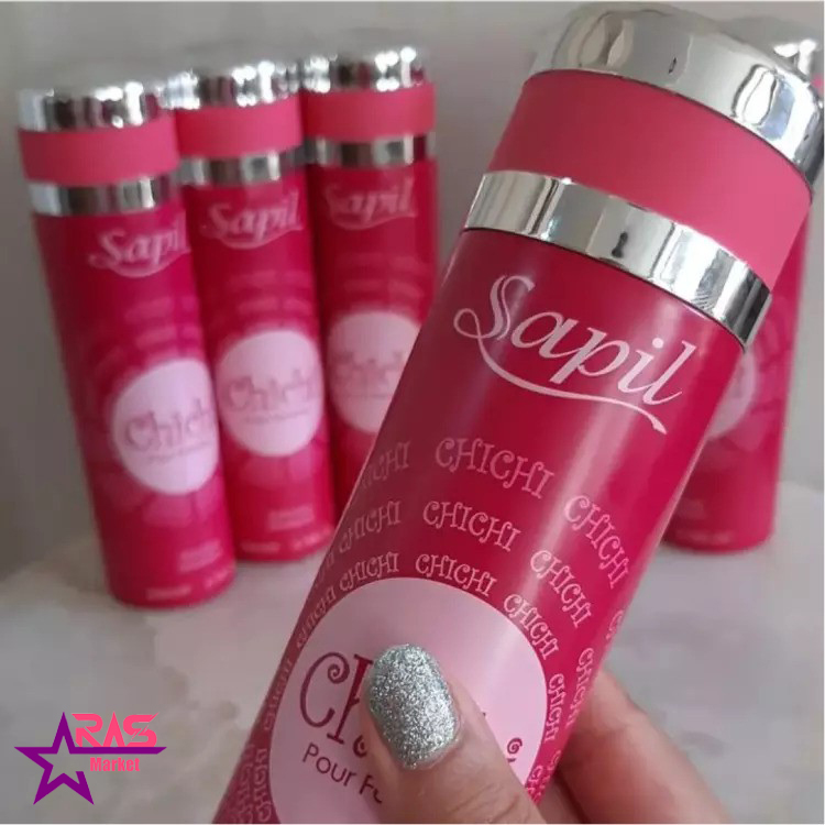 خرید اینترنتی اسپری بدن زنانه ساپیل مدل Chi Chi حجم ۲۰۰ میلی لیتر