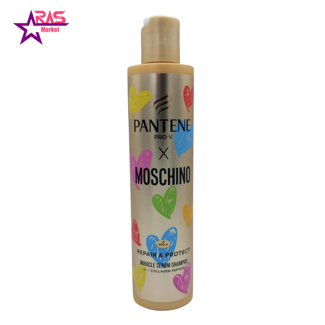 شامپو سرم میراکل پنتن PANTENE مدل موسکینو Moschino Repair & Protect-ارس مارکت شامپو سرم میراکل پنتن PANTENE مدل موسکینو Moschino Repair & Protect-ارس مارکت