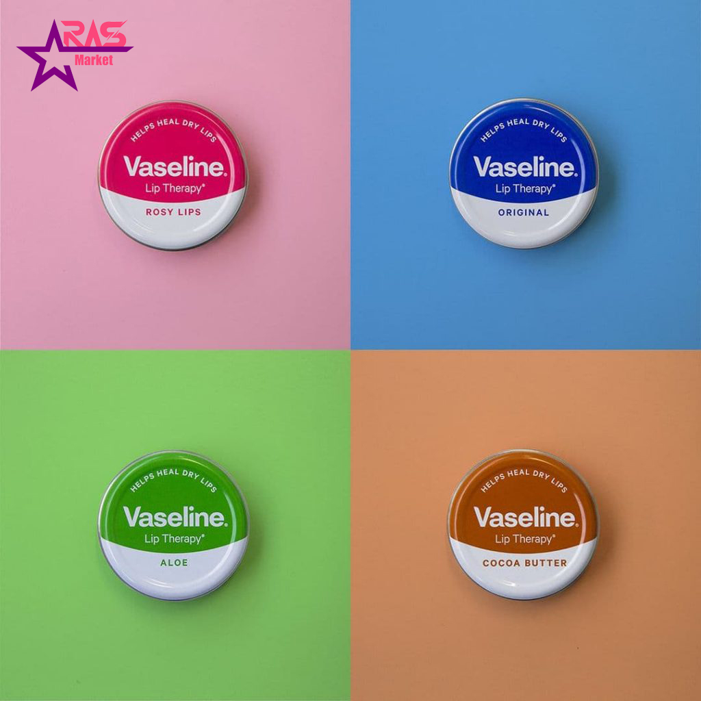 خرید اینترنتی بالم لب وازلین حاوی عصاره آلوئه ورا