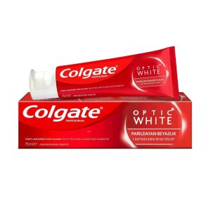 خمیر دندان کلگیت مدل Optic White سفید کننده و ضد لک 50 میلی لیتر