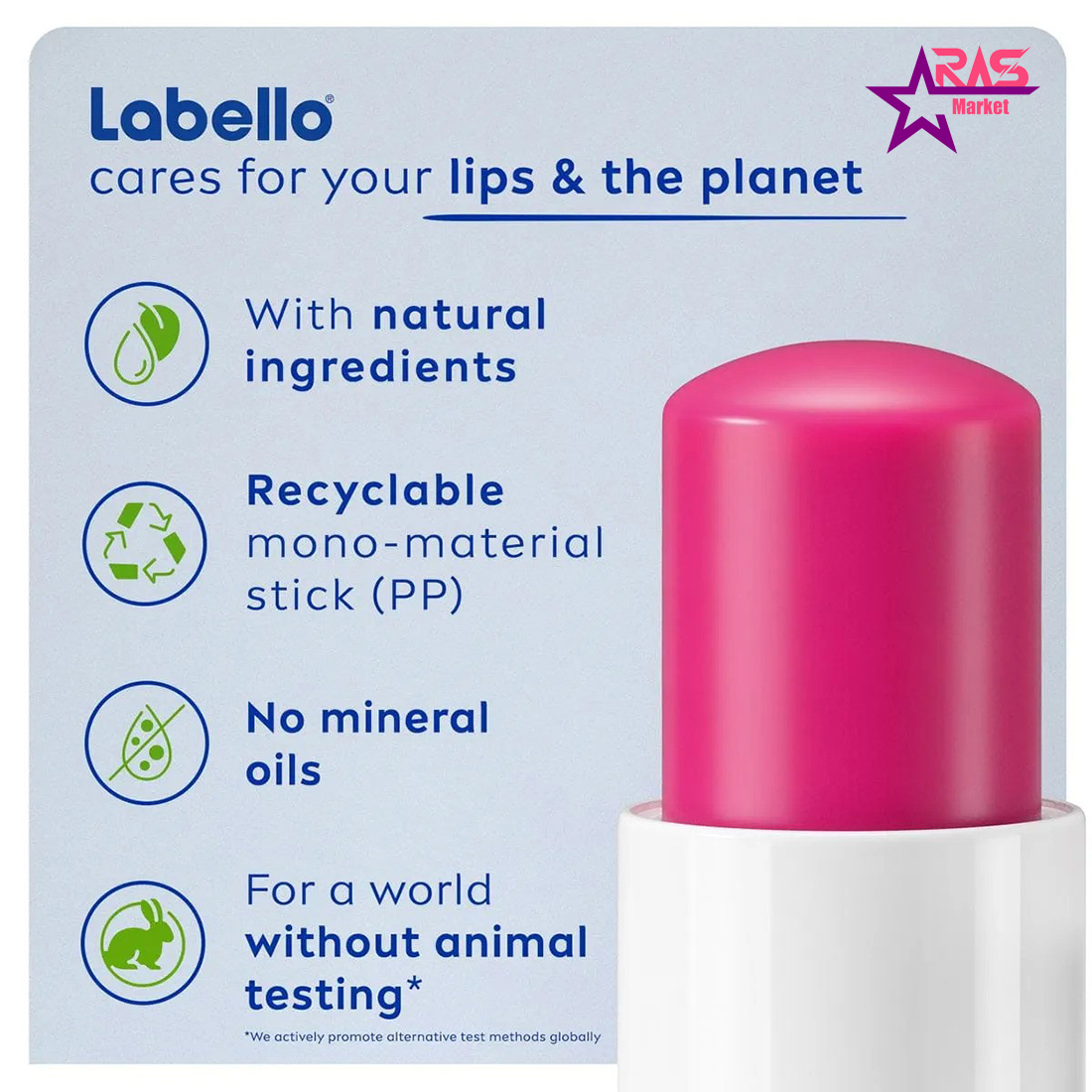 خرید و قیمت بالم لب لابلو‌ Labello با رایحه ی هندوانه