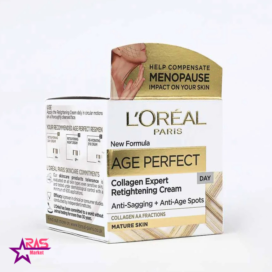 کرم روز ضدچروک قوی لورال Age Perfect 50 میل