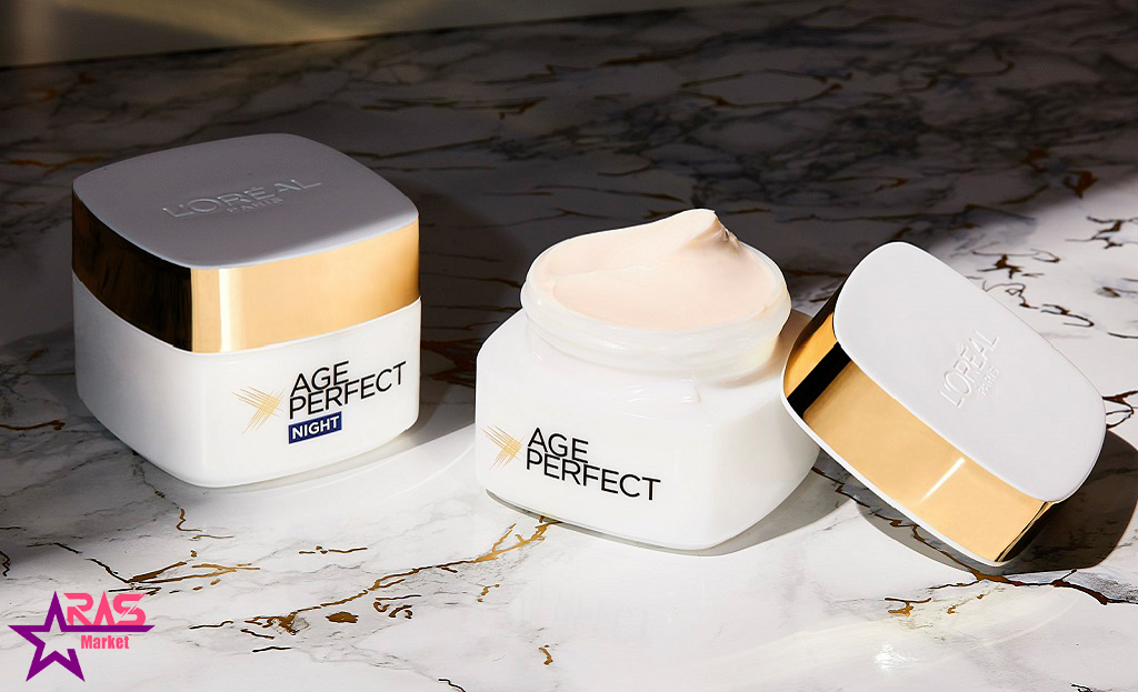 خرید اینترنتی کرم شب ضد چروک لورال مخصوص بالای 50 سال 