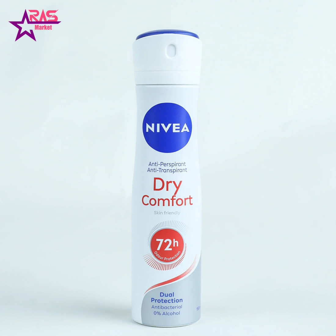 اسپری ضد تعریق زنانه 72 ساعته نیوا مدل DRY COMFORT حجم 150 میلی لیتر