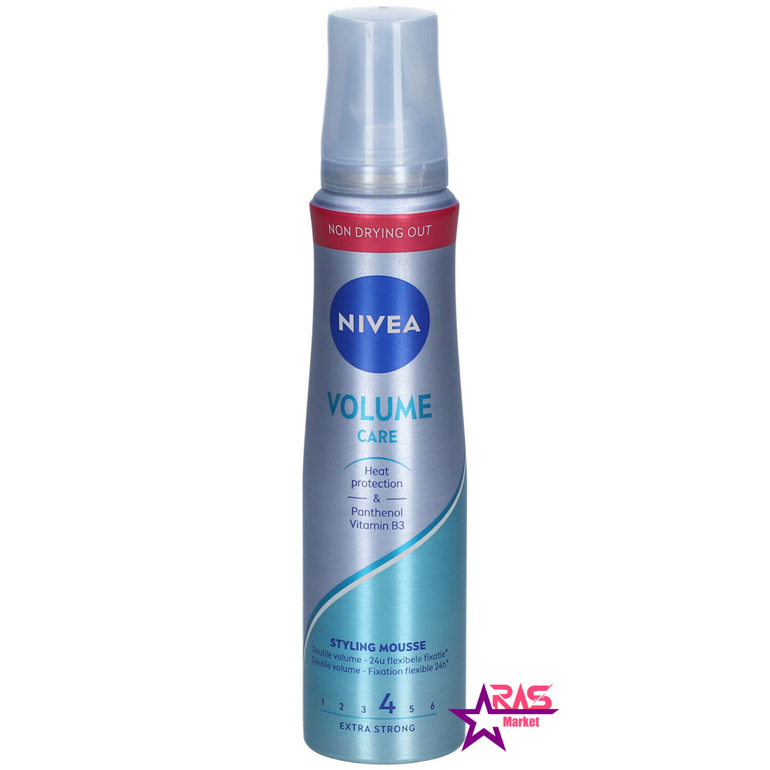 قیمت و خرید موس حجم دهنده مو نیوا مدل volume care حجم 150 میل