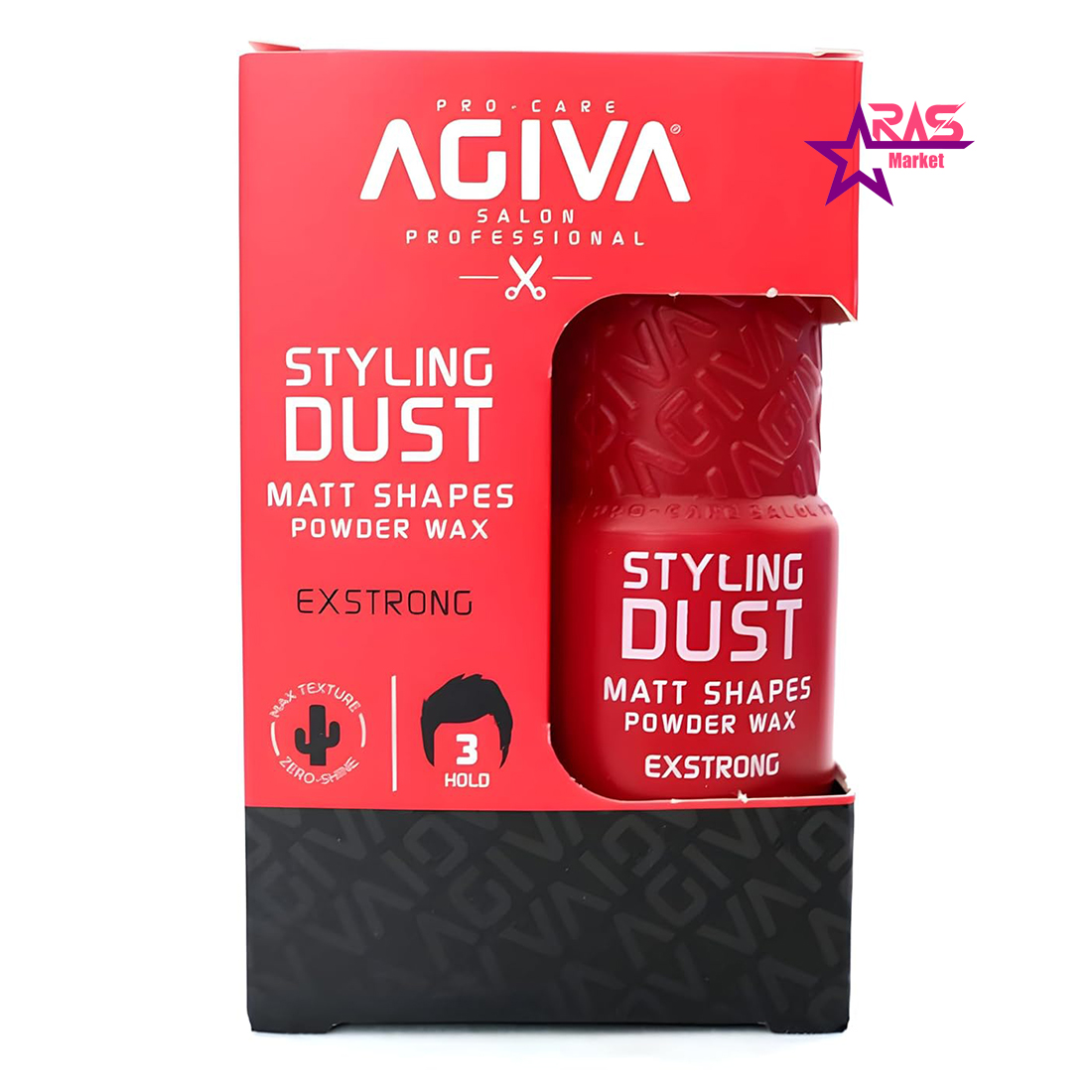 قیمت و خرید پودر حالت دهنده مو آگیوا شماره 03