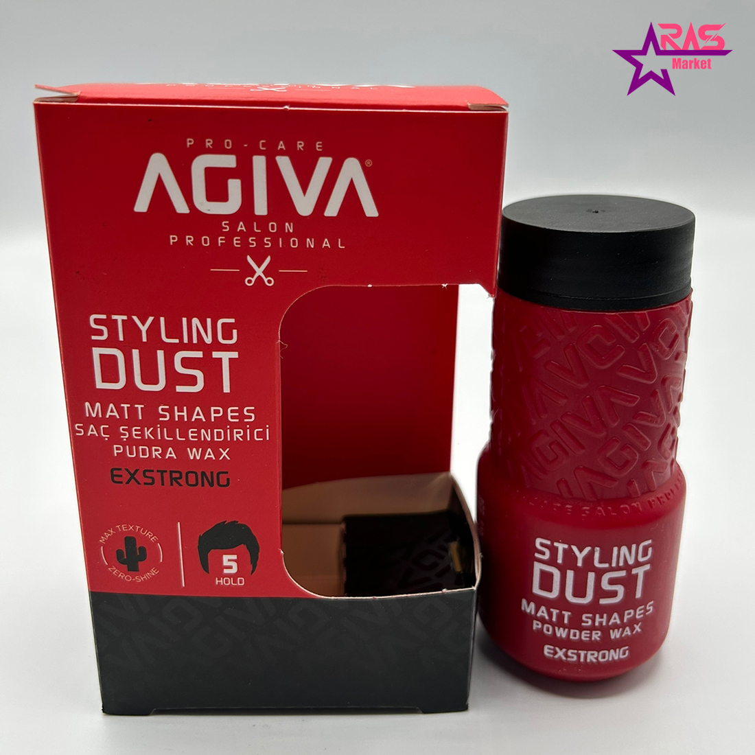خرید پودر حالت دهنده قرمز 03 آگیوا مدل Extrastrong Styling وزن 20 گرم